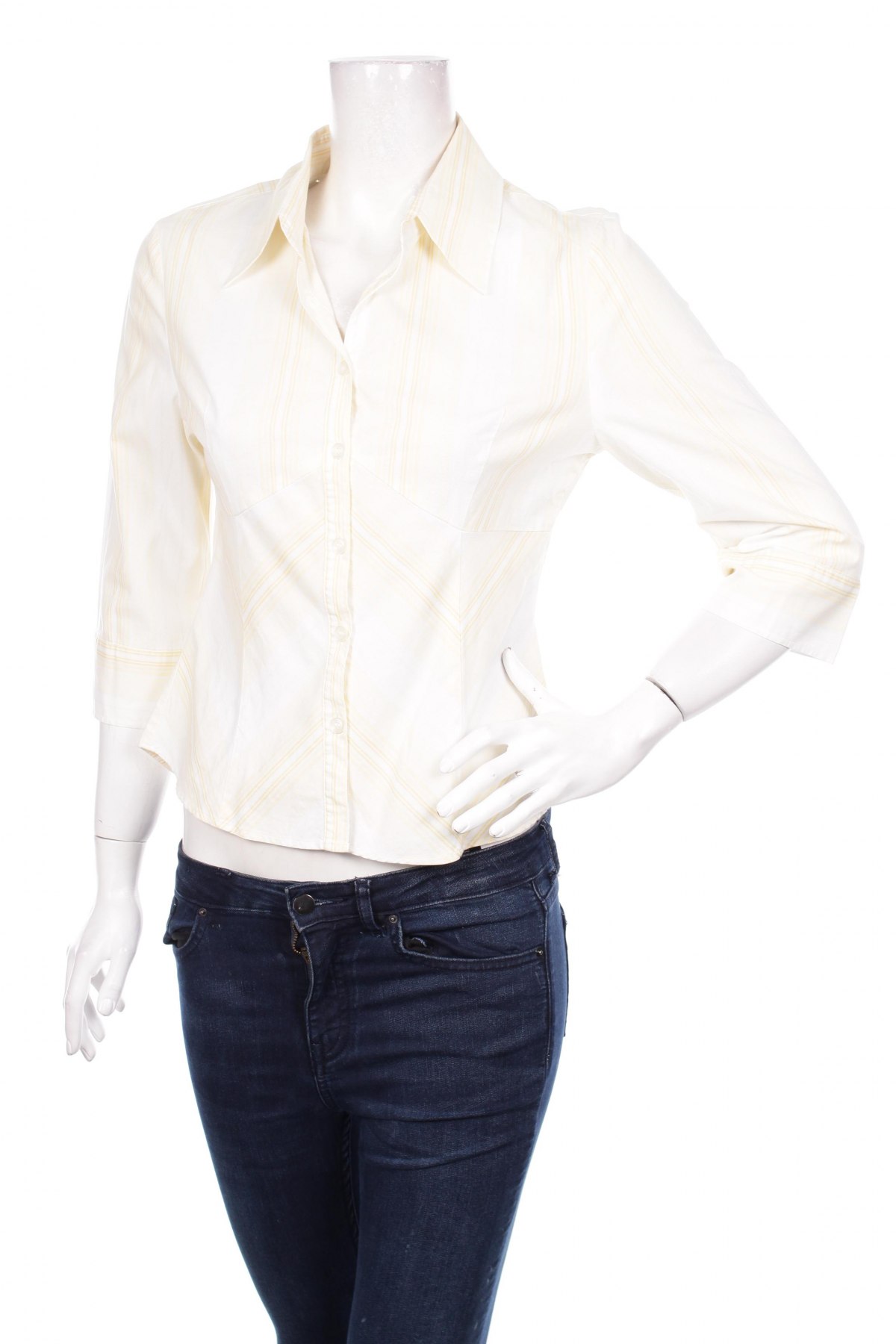 Γυναικείο πουκάμισο H&M Divided, Μέγεθος M, Χρώμα Κίτρινο, Τιμή 15,46 €