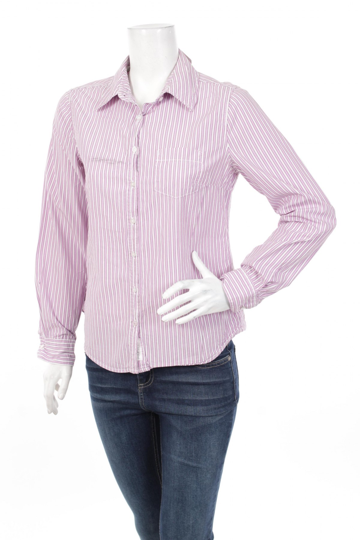 Γυναικείο πουκάμισο H&M L.o.g.g, Μέγεθος M, Χρώμα Βιολετί, Τιμή 17,94 €