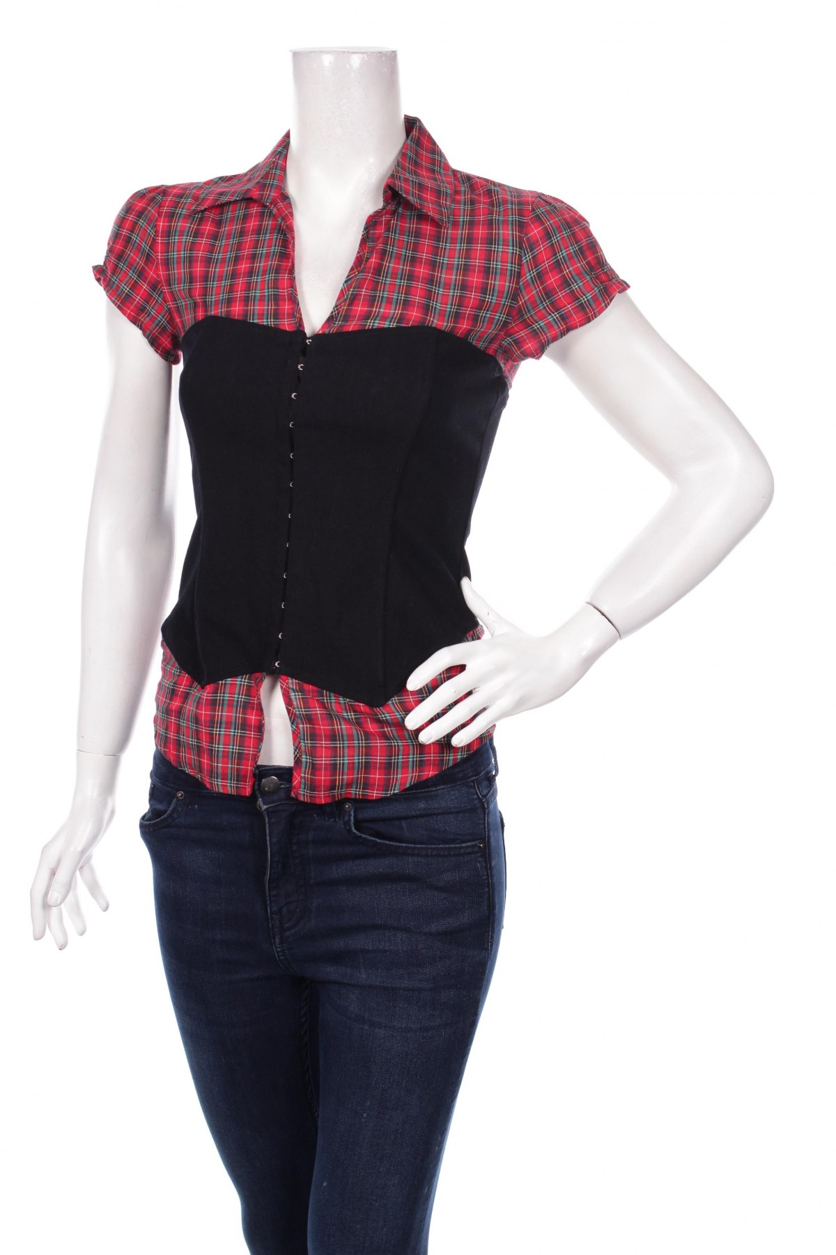 Γυναικείο πουκάμισο Jennifer Taylor, Μέγεθος S, Χρώμα Πολύχρωμο, Τιμή 12,99 €