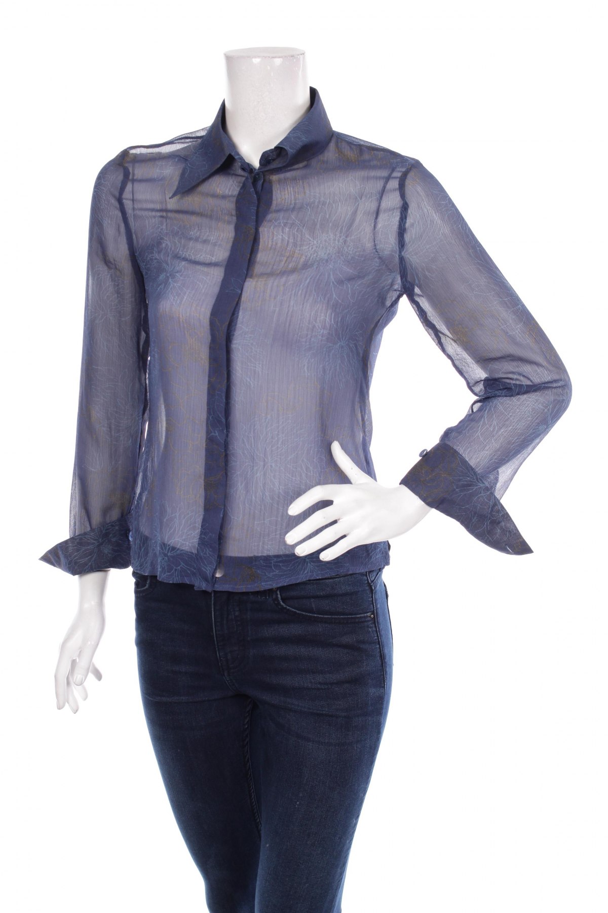 Γυναικείο πουκάμισο Jjb Benson, Μέγεθος M, Χρώμα Μπλέ, Τιμή 19,79 €
