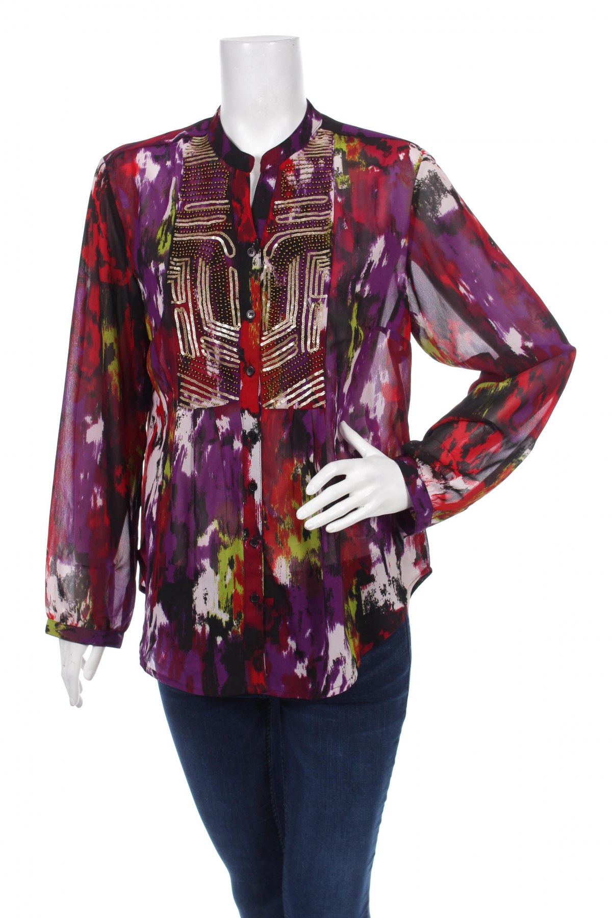 Γυναικείο πουκάμισο Laura T., Μέγεθος M, Χρώμα Πολύχρωμο, Τιμή 26,29 €