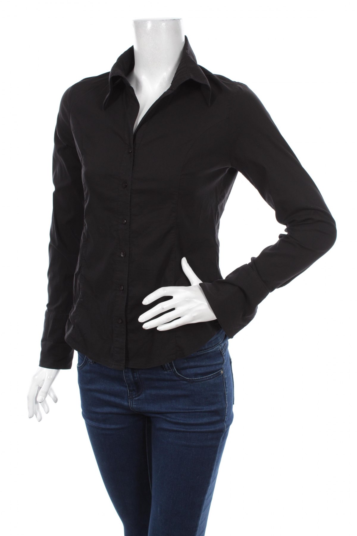 Γυναικείο πουκάμισο Livre, Μέγεθος S, Χρώμα Μαύρο, Τιμή 14,95 €