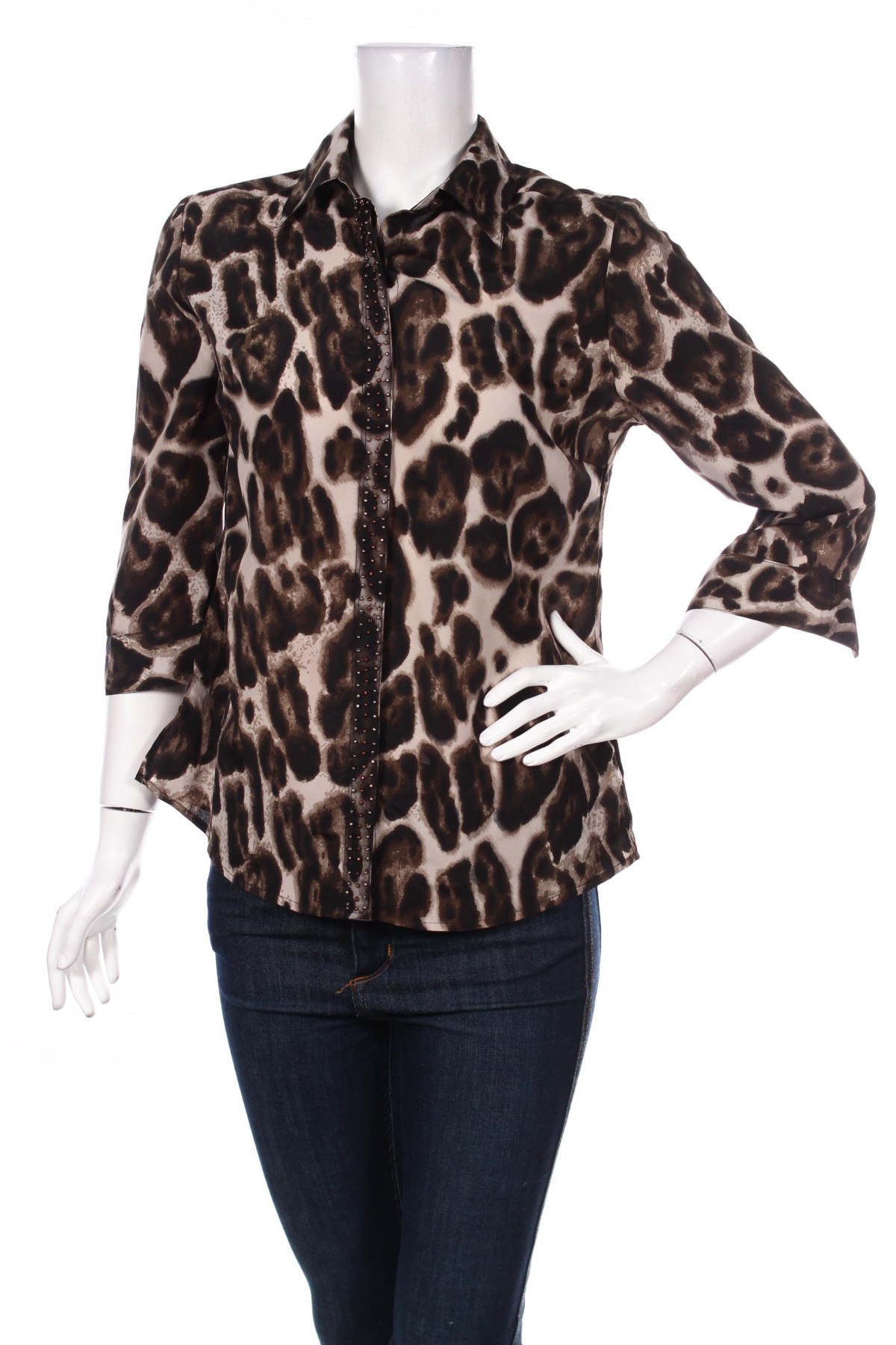 Γυναικείο πουκάμισο Liz Jordan, Μέγεθος M, Χρώμα Πολύχρωμο, Τιμή 17,32 €