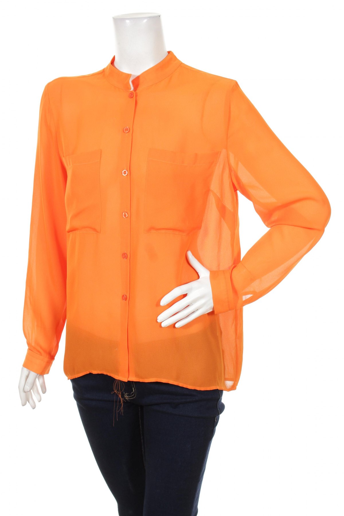 Γυναικείο πουκάμισο Patrizia Dini, Μέγεθος M, Χρώμα Πορτοκαλί, Τιμή 36,49 €