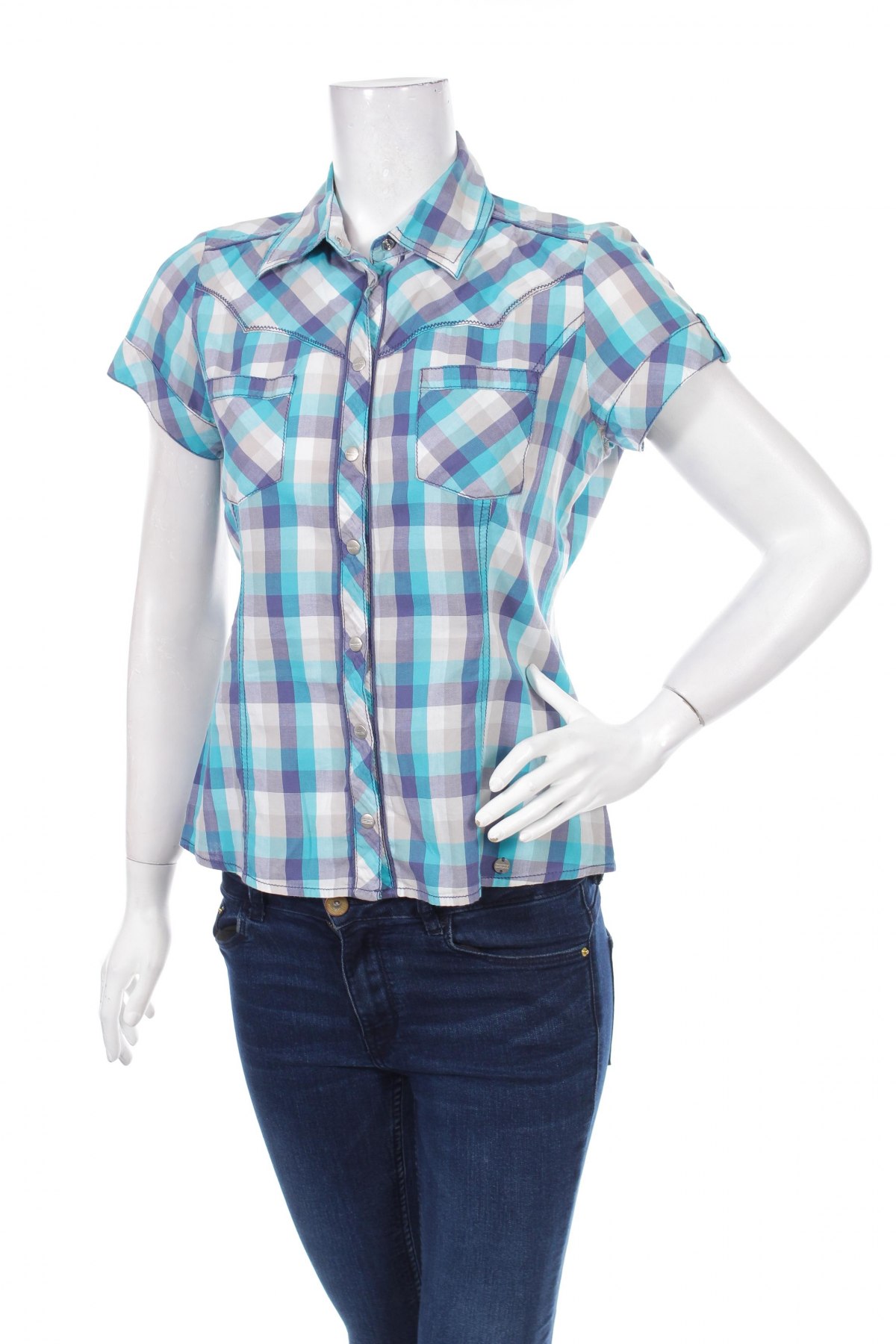 Γυναικείο πουκάμισο Street One, Μέγεθος M, Χρώμα Πολύχρωμο, Τιμή 10,82 €