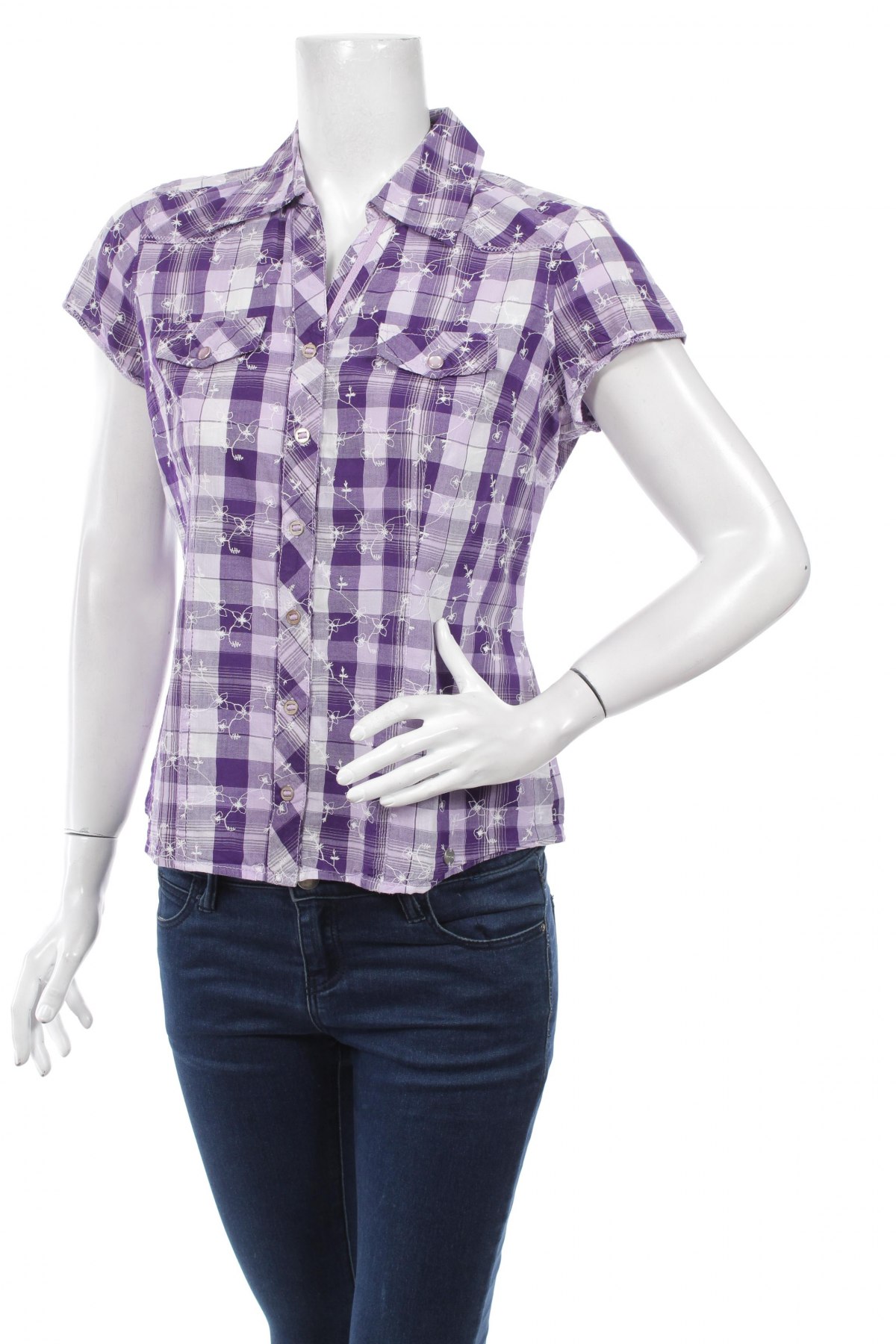 Γυναικείο πουκάμισο Street One, Μέγεθος M, Χρώμα Βιολετί, Τιμή 10,82 €