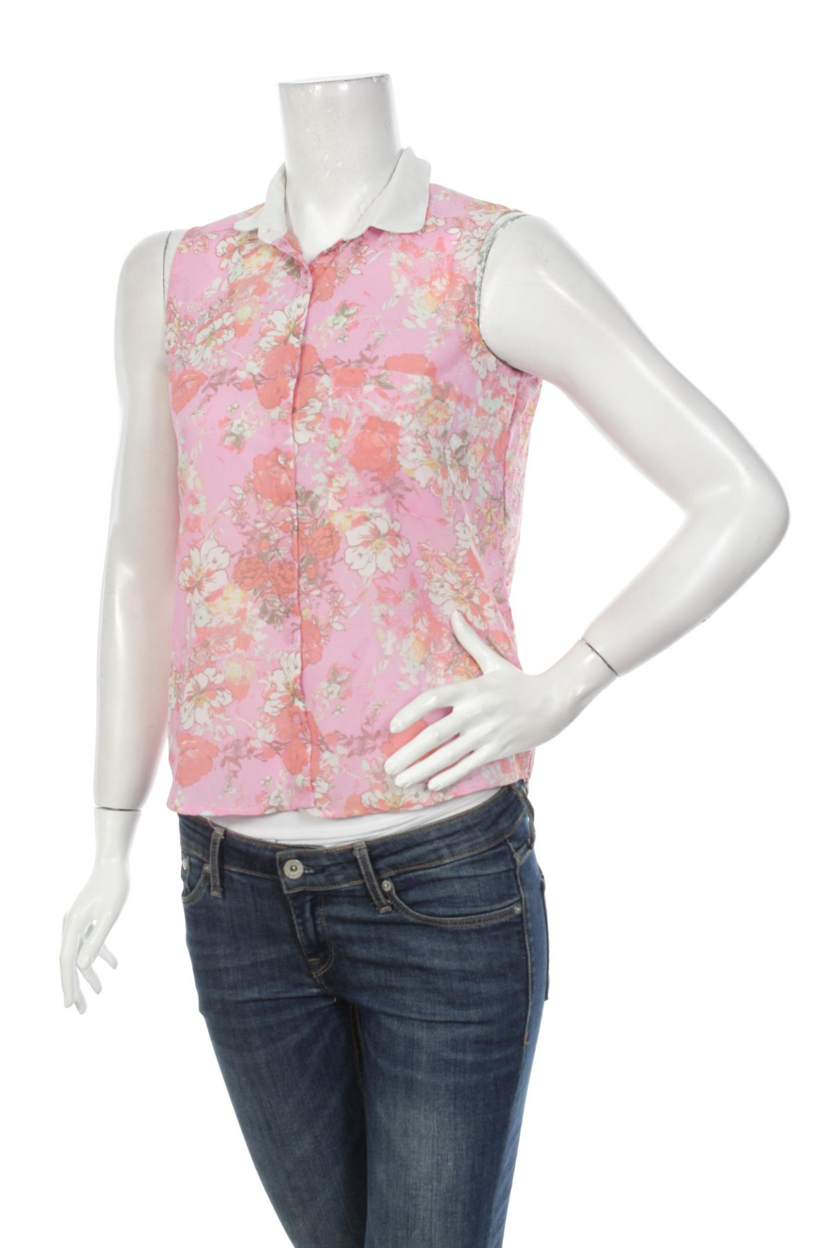Γυναικείο πουκάμισο Tally Weijl, Μέγεθος XS, Χρώμα Ρόζ , Τιμή 9,28 €