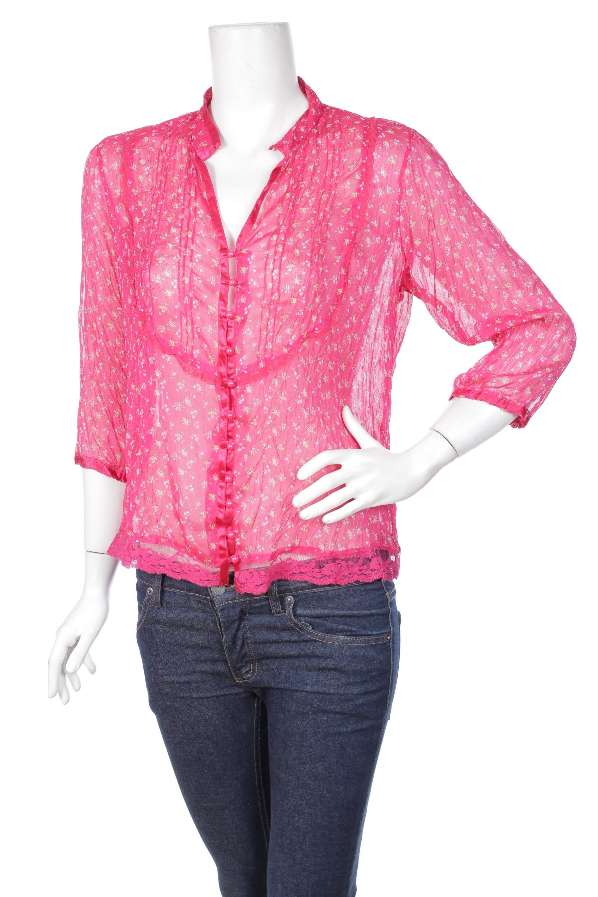 Γυναικείο πουκάμισο Tara, Μέγεθος M, Χρώμα Ρόζ , Τιμή 16,70 €