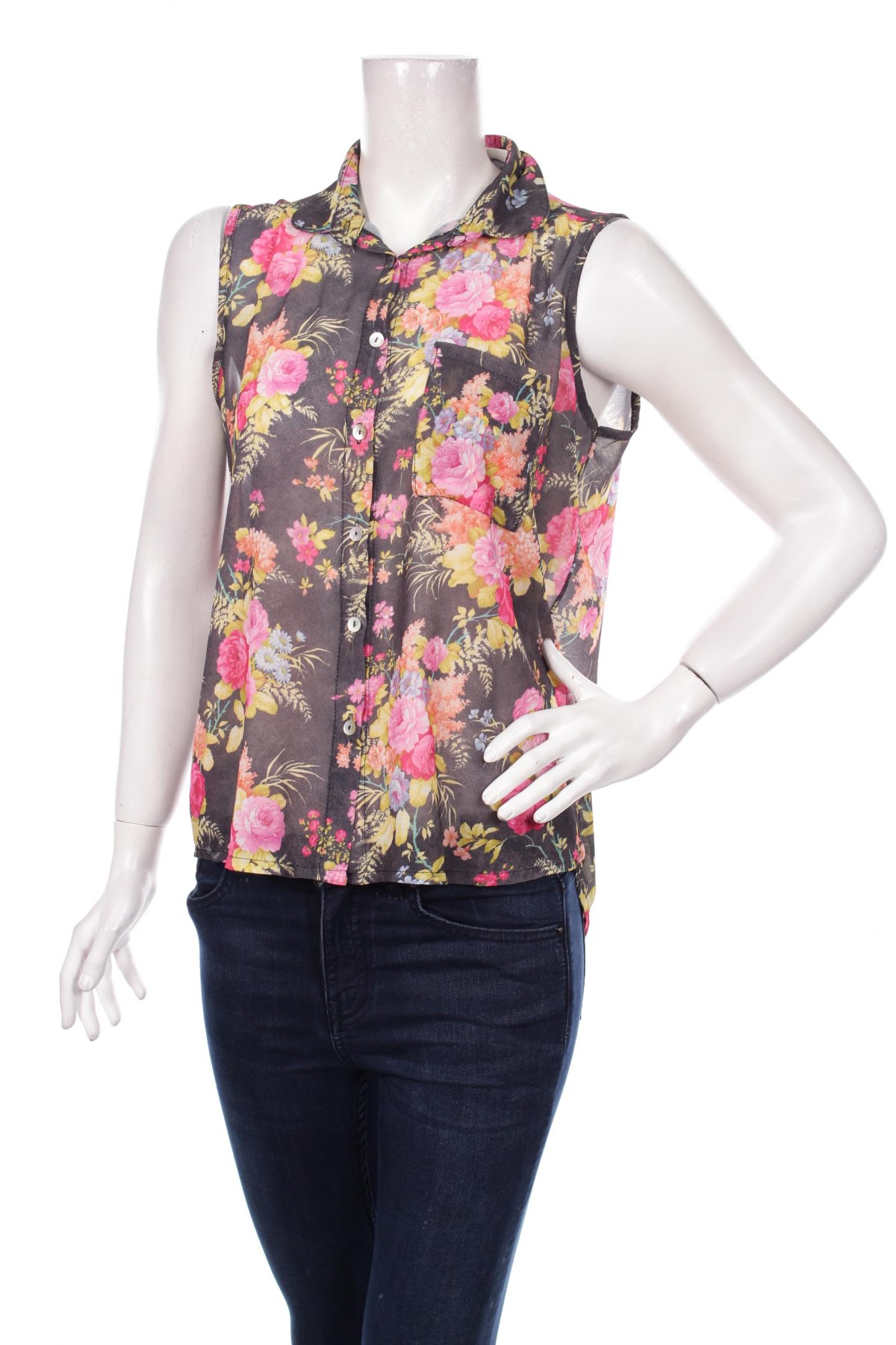 Γυναικείο πουκάμισο Today, Μέγεθος S, Χρώμα Πολύχρωμο, Τιμή 11,13 €