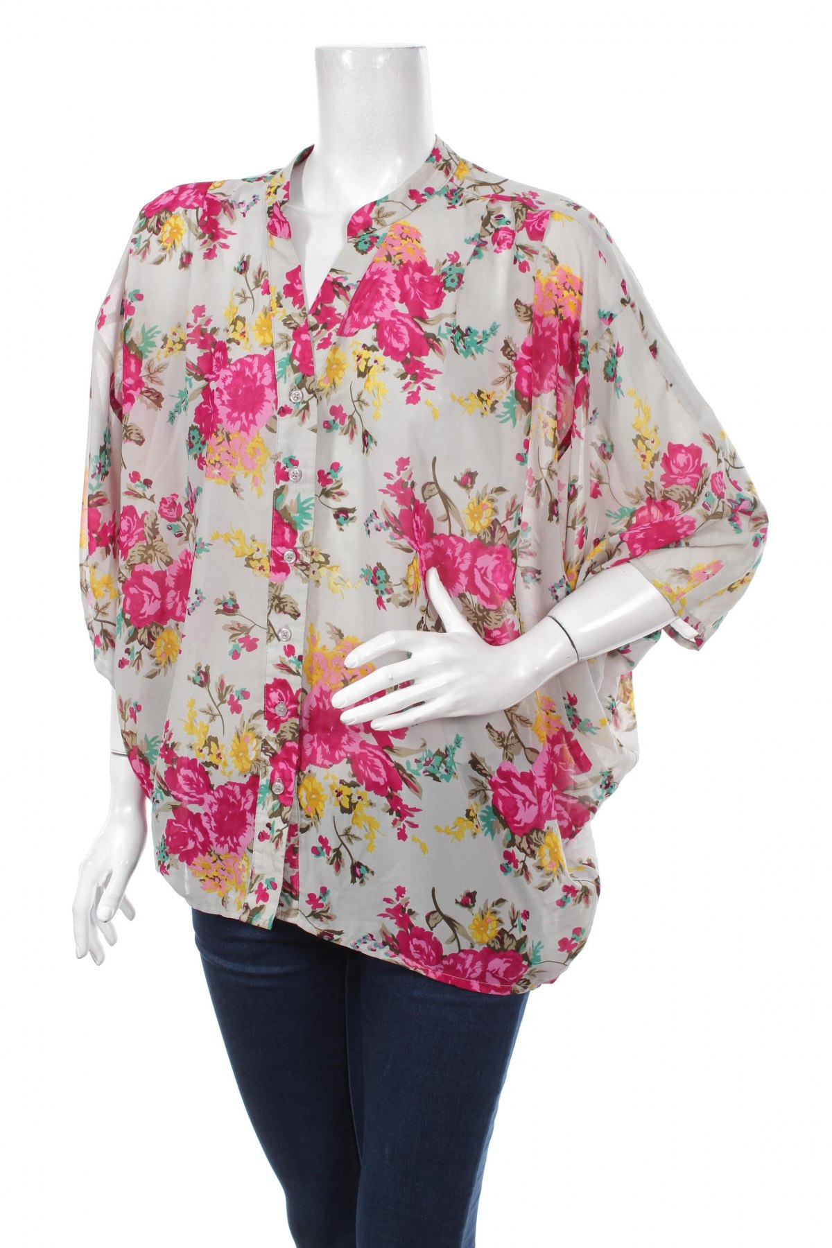 Γυναικείο πουκάμισο Vero Moda, Μέγεθος S, Χρώμα Πολύχρωμο, Τιμή 24,23 €
