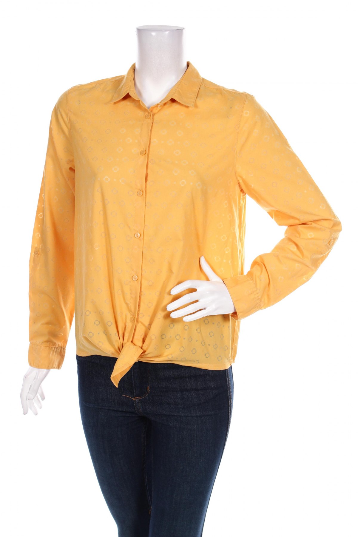 Γυναικείο πουκάμισο Yessica, Μέγεθος L, Χρώμα Πορτοκαλί, Τιμή 16,70 €
