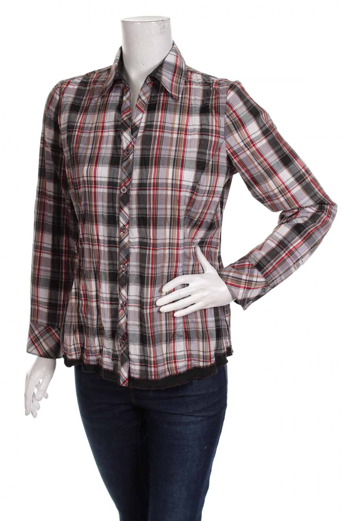 Γυναικείο πουκάμισο Zab, Μέγεθος L, Χρώμα Πολύχρωμο, Τιμή 16,49 €