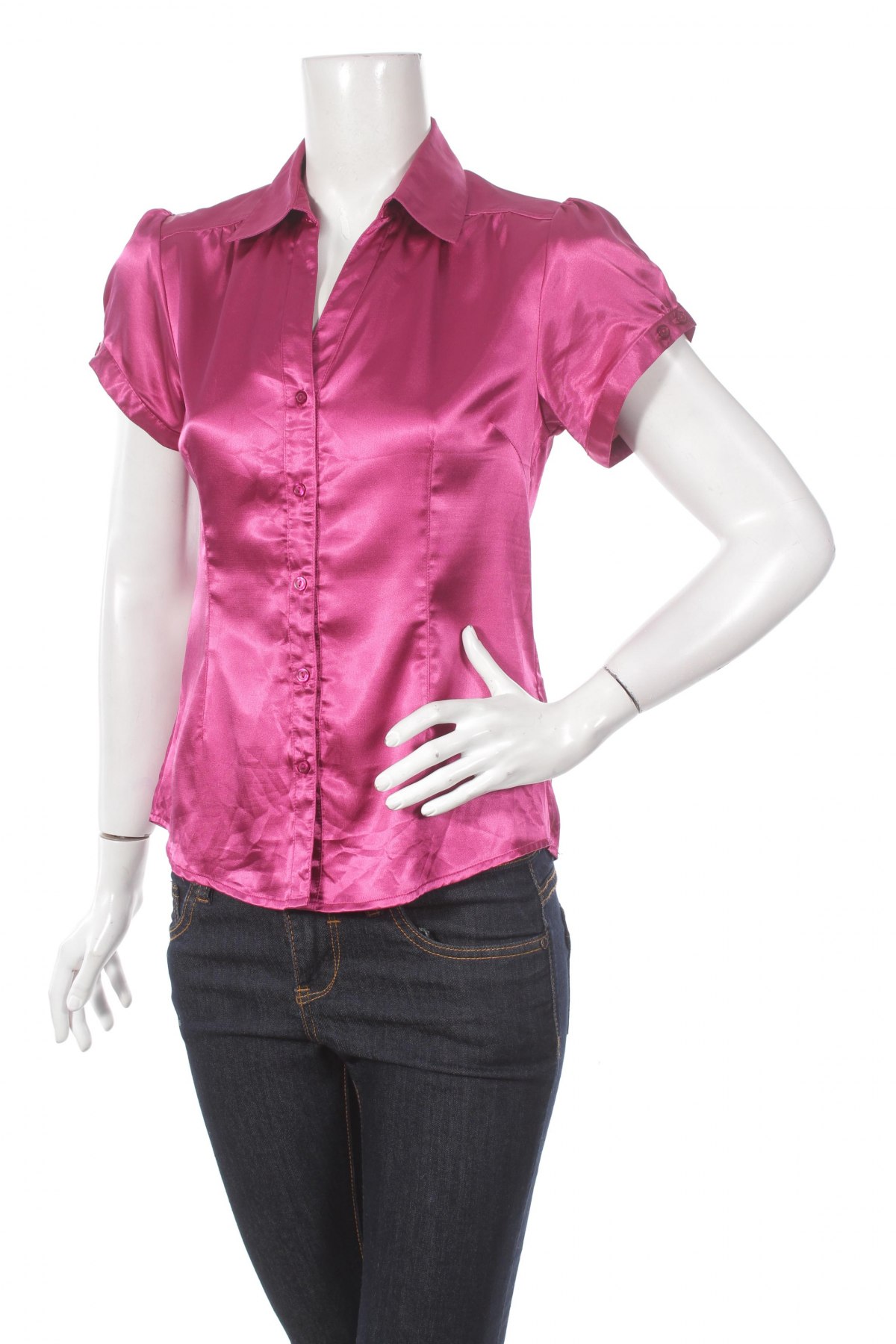 Γυναικείο πουκάμισο Zebra, Μέγεθος M, Χρώμα Βιολετί, Τιμή 11,13 €