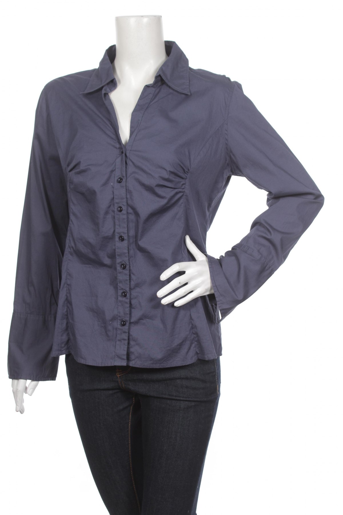 Γυναικείο πουκάμισο Zero, Μέγεθος L, Χρώμα Μπλέ, Τιμή 16,70 €