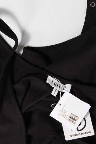 Γυναικεία μπλούζα-Κορμάκι Edited, Μέγεθος M, Χρώμα Μαύρο, 60% βισκόζη, 35% πολυαμίδη, 5% ελαστάνη, Τιμή 12,22 €