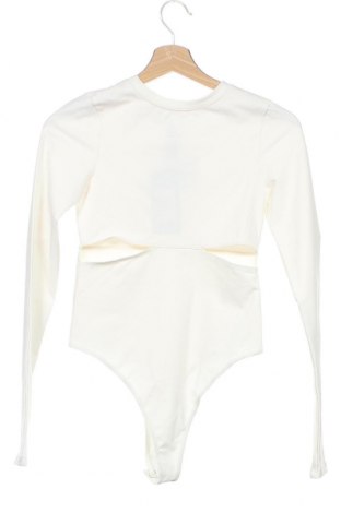 Дамска блуза - боди Reebok, Размер S, Цвят Екрю, 80% полиамид, 20% еластан, Цена 74,25 лв.
