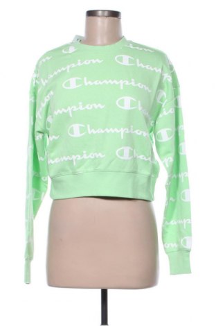 Γυναικεία μπλούζα Champion, Μέγεθος S, Χρώμα Πράσινο, 79% βαμβάκι, 21% πολυεστέρας, Τιμή 20,41 €