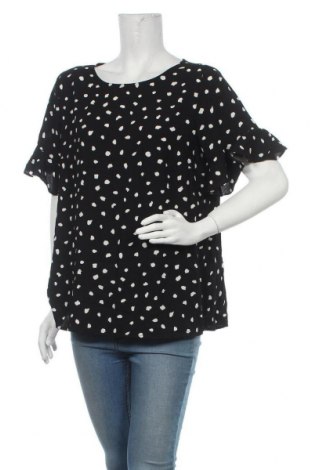Дамска блуза Clothing & Co, Размер XL, Цвят Черен, Полиестер, Цена 30,45 лв.
