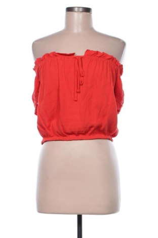 Дамска блуза Jennyfer, Размер L, Цвят Червен, 100% вискоза, Цена 28,60 лв.