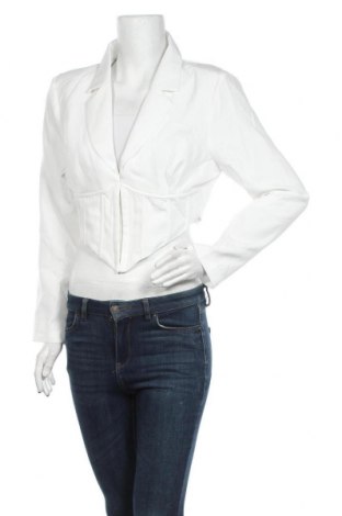 Дамска блуза Missguided, Размер L, Цвят Бял, 90% полиестер, 10% еластан, Цена 17,70 лв.