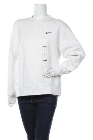 Дамска блуза Nike, Размер L, Цвят Бял, 80% памук, 20% полиестер, Цена 77,35 лв.