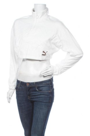 Дамска блуза PUMA, Размер S, Цвят Бял, Памук, Цена 57,85 лв.