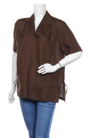Дамска блуза Penny Black, Размер M, Цвят Кафяв, Лен, Цена 12,80 лв.