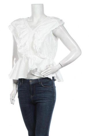 Дамска блуза Vero Moda, Размер M, Цвят Бял, Памук, Цена 27,30 лв.