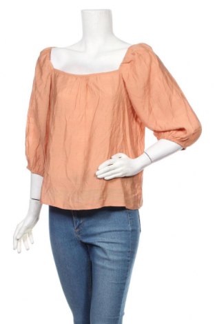 Damen Shirt Yerse, Größe L, Farbe Orange, 50% Viskose, 50% Polyamid, Preis 31,92 €