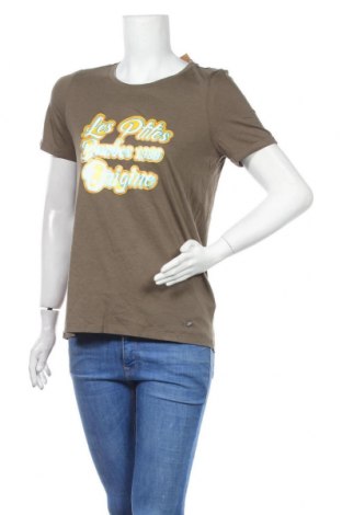 Γυναικείο t-shirt LPB Les P'tites Bombes, Μέγεθος M, Χρώμα Πράσινο, 60% βαμβάκι, 40% βισκόζη, Τιμή 20,36 €