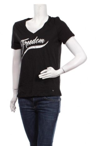 Γυναικείο t-shirt LPB Les P'tites Bombes, Μέγεθος M, Χρώμα Μαύρο, 60% βαμβάκι, 40% βισκόζη, Τιμή 16,29 €