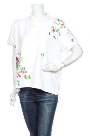 Damen T-Shirt Polo By Ralph Lauren, Größe XL, Farbe Weiß, Baumwolle, Preis 65,28 €