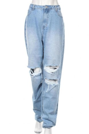 Dámské džíny  Missguided, Velikost XL, Barva Modrá, Bavlna, Cena  750,00 Kč