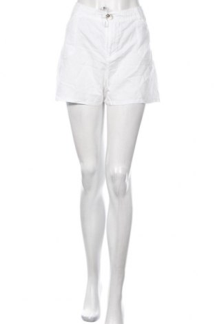 Γυναικείο κοντό παντελόνι Charles Vogele, Μέγεθος XL, Χρώμα Λευκό, 55% λινό, 45% βαμβάκι, Τιμή 7,02 €