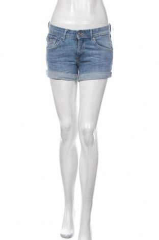 Γυναικείο κοντό παντελόνι H&M, Μέγεθος S, Χρώμα Μπλέ, 98% βαμβάκι, 2% ελαστάνη, Τιμή 11,30 €