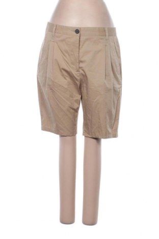 Γυναικείο κοντό παντελόνι Zara, Μέγεθος S, Χρώμα  Μπέζ, 97% βαμβάκι, 3% ελαστάνη, Τιμή 9,35 €