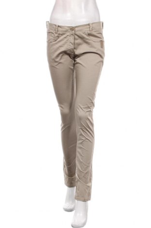 Дамски панталон Annarita N, Размер L, Цвят Бежов, 98% памук, 2% еластан, Цена 16,36 лв.