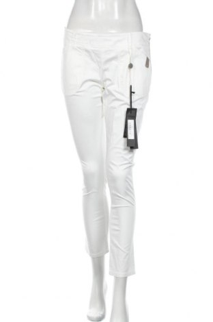 Дамски панталон Annarita N, Размер L, Цвят Бял, 98% памук, 2% еластан, Цена 16,76 лв.