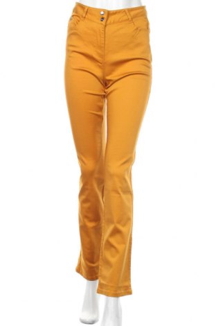 Dámské kalhoty  Breal, Velikost M, Barva Žlutá, 66% bavlna, 32% modal, 2% elastan, Cena  440,00 Kč