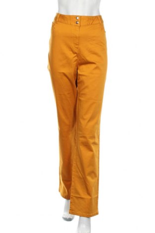 Dámské kalhoty  Breal, Velikost XL, Barva Žlutá, 66% bavlna, 32% modal, 2% elastan, Cena  408,00 Kč
