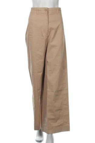 Дамски панталон COS, Размер S, Цвят Кафяв, Лен, Цена 179,25 лв.