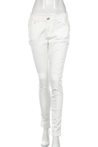 Pantaloni de femei Max&Co., Mărime L, Culoare Alb, 98% bumbac, 2% elastan, Preț 412,22 Lei