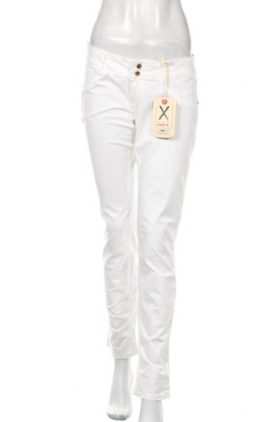 Γυναικείο παντελόνι Met, Μέγεθος L, Χρώμα Λευκό, Τιμή 8,32 €