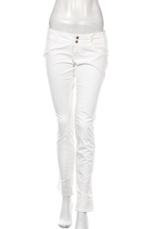 Γυναικείο παντελόνι Met, Μέγεθος M, Χρώμα Λευκό, 97% βαμβάκι, 3% ελαστάνη, Τιμή 55,46 €