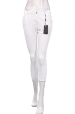 Pantaloni de femei Pinko, Mărime S, Culoare Alb, Cupro, Preț 191,94 Lei