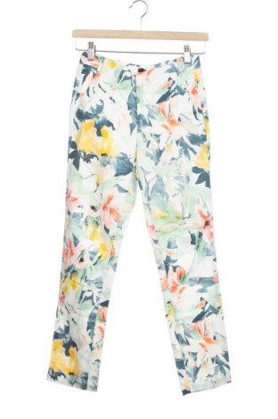 Дамски панталон Zara, Размер XS, Цвят Многоцветен, Цена 27,50 лв.