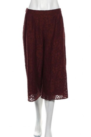 Дамски панталон Zara, Размер M, Цвят Червен, Цена 3,01 лв.