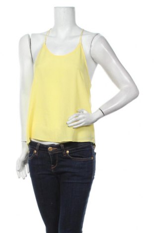 Γυναικείο αμάνικο μπλουζάκι H&M, Μέγεθος M, Χρώμα Κίτρινο, Τιμή 12,99 €