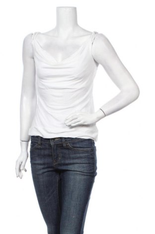 Tricou de damă H&M, Mărime S, Culoare Alb, Viscoză, Preț 69,63 Lei