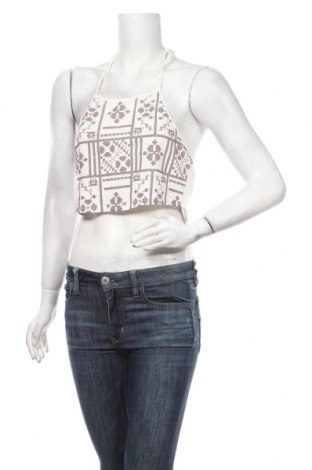 Γυναικείο αμάνικο μπλουζάκι Jennyfer, Μέγεθος L, Χρώμα Λευκό, Τιμή 16,49 €